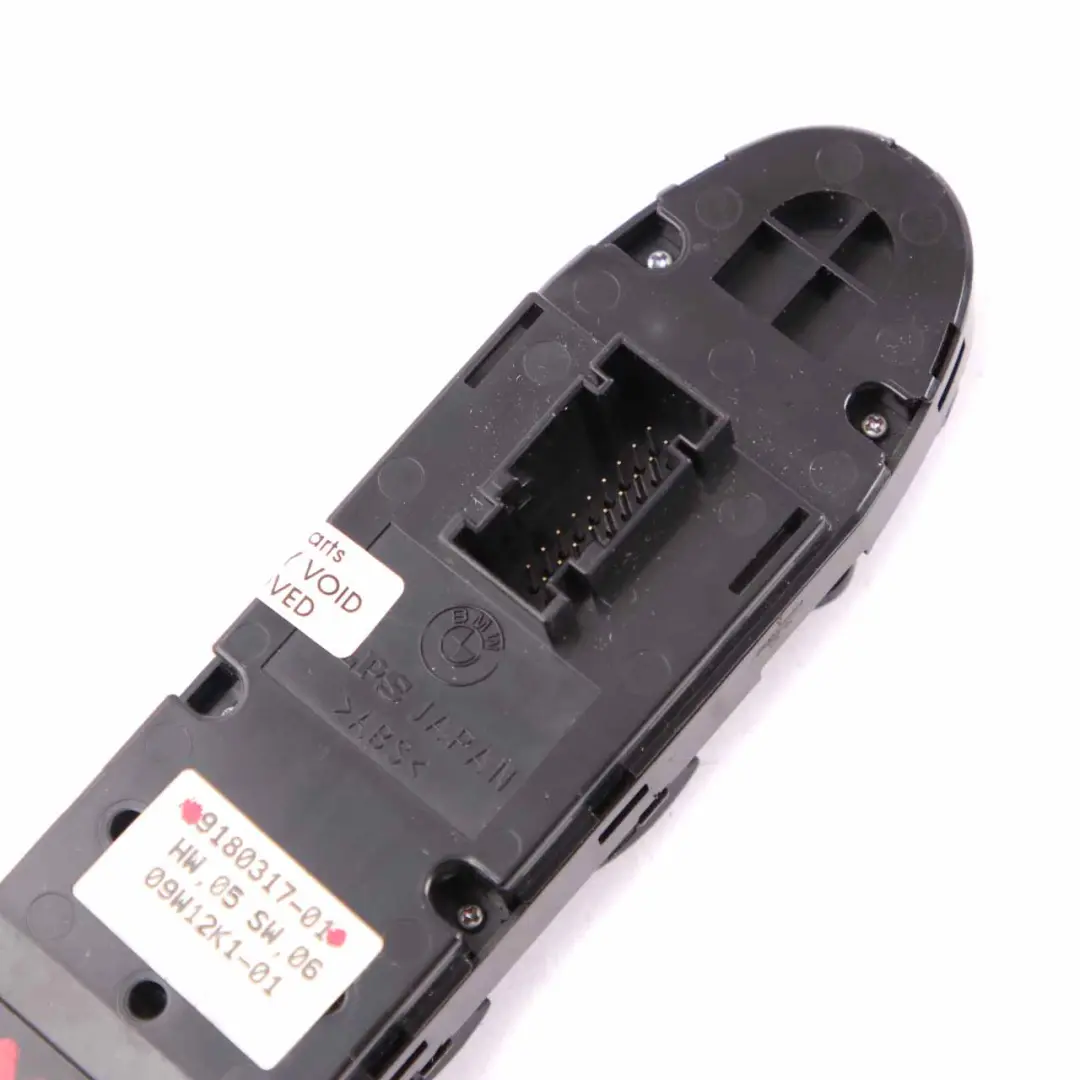  Lifter Switch BMW E89 E93 Convertible Window Driver's Side Roof Folding - SKU 9180317-1 - Part number 9180317