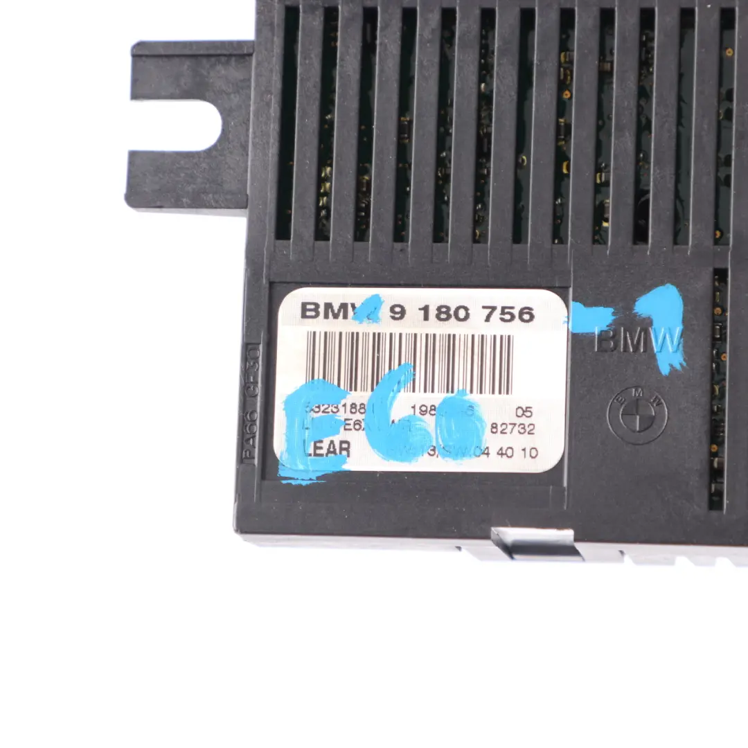 Module de contrôle de l'éclairage Lear LM II E6X LWR pour BMW E60 LCI Saloon à propos du numéro de pièce 9180756 BMW E60 LCI Saloon Module de contrôle de l'éclairage Lear LM II E6X LWR - SKU 9180756-1 - Numéro de pièce 9180756