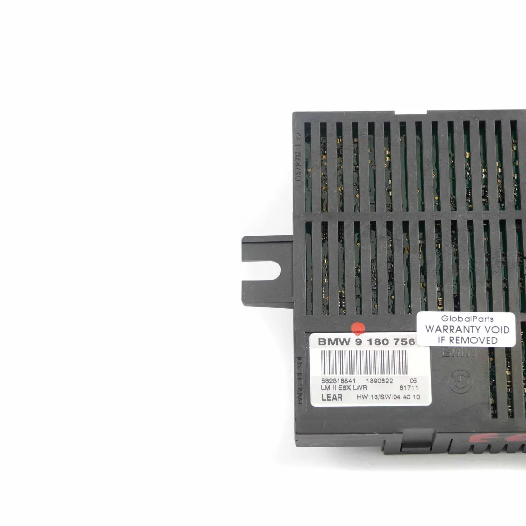 Module de Contrôle des Feux Lear LM II E6X LWR pour BMW E61 LCI à propos du numéro de pièce 9180756 BMW E61 LCI Module de Contrôle des Feux Lear LM II E6X LWR - SKU 9180756 - Numéro de pièce 9180756