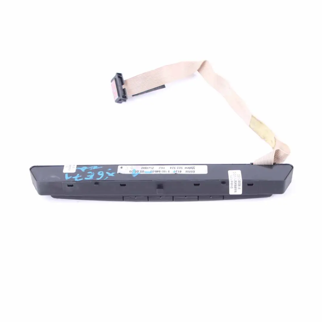 BMW X5 X6 E70 E71 Unité D'interrupteur Panneau Contrôle Console Centrale - SKU 9180946-1 - Numéro de pièce 9180946