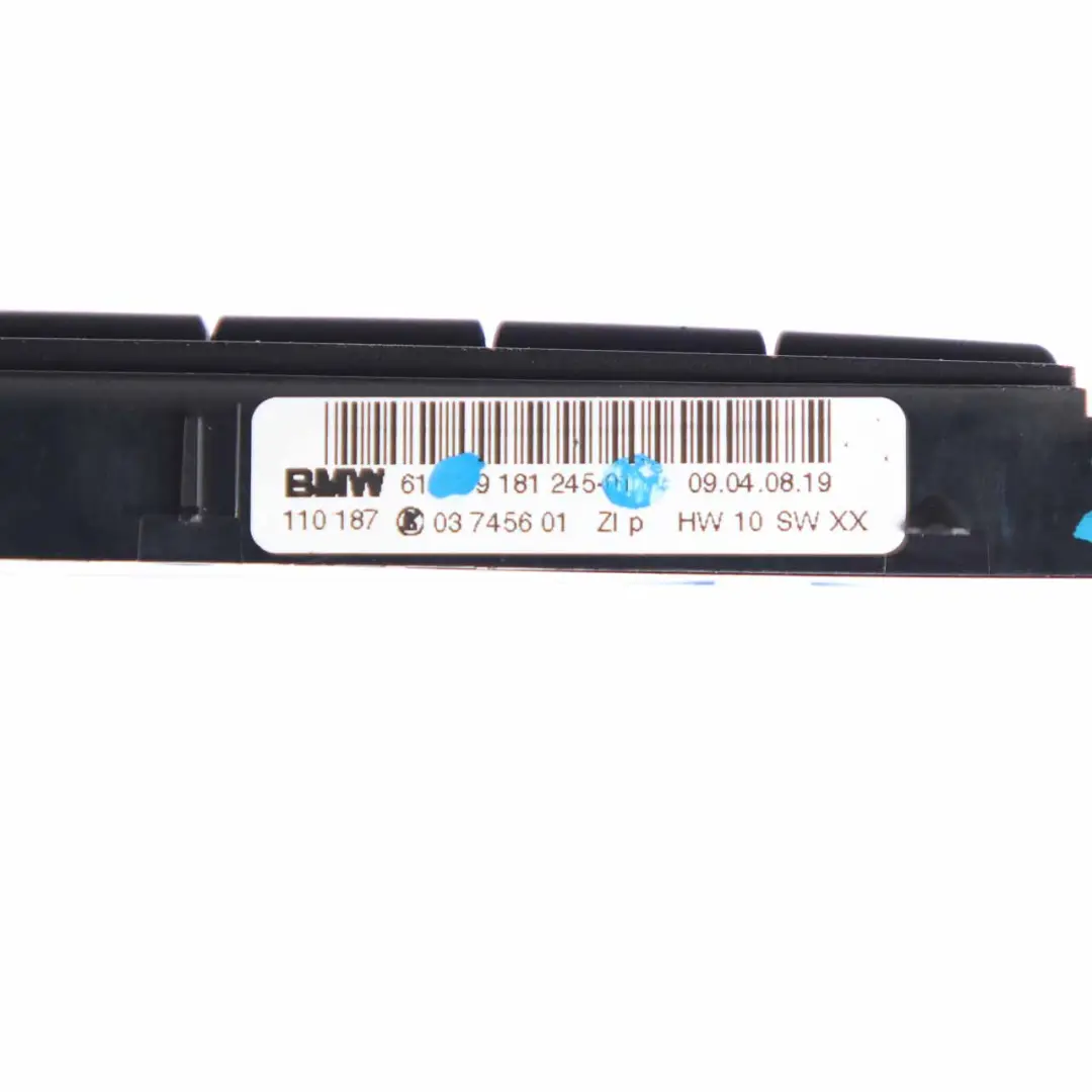 Control Panel BMW E88 Centre Console Switch Center Buttons Unit Module to with Part number 9181245 Control Panel BMW E88 Centre Console Switch Center Buttons Unit Module - SKU 9181245 - Part number 9181245