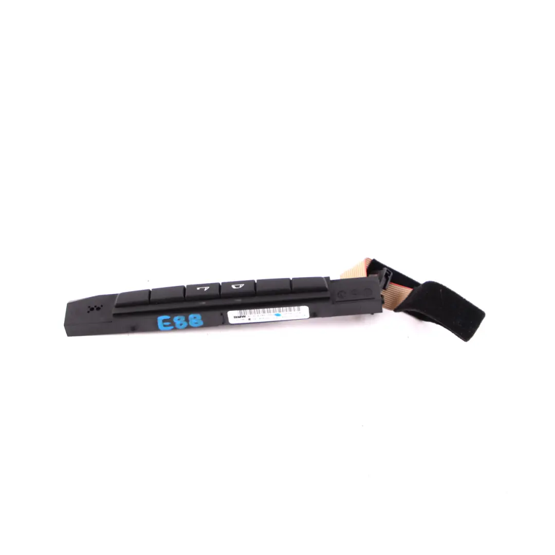BMW E88 Panel Control Consola Central Interruptor Botones Centrales - SKU 9181252 - Número de pieza 9181252