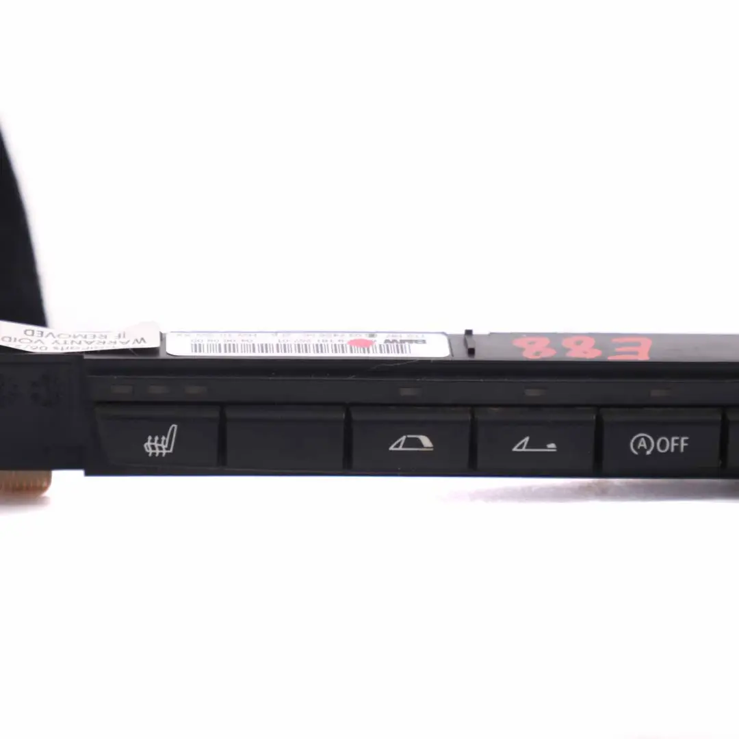 BMW E88 Cabrio Panel Przełącznik Dachu - SKU 9181257 - Numer Części 9181257