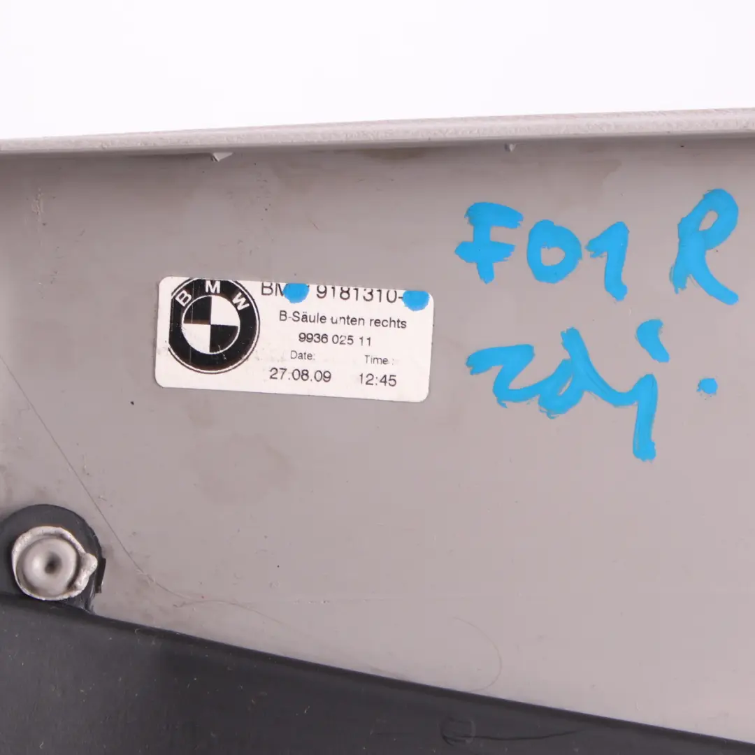 B-Pillar BMW F01 Cover Column Bottom Trim Vent Right O/S Everest-Grau to with Part number 9181310 B-Pillar BMW F01 Cover Column Bottom Trim Vent Right O/S Everest-Grau - SKU 9181310 - Part number 9181310