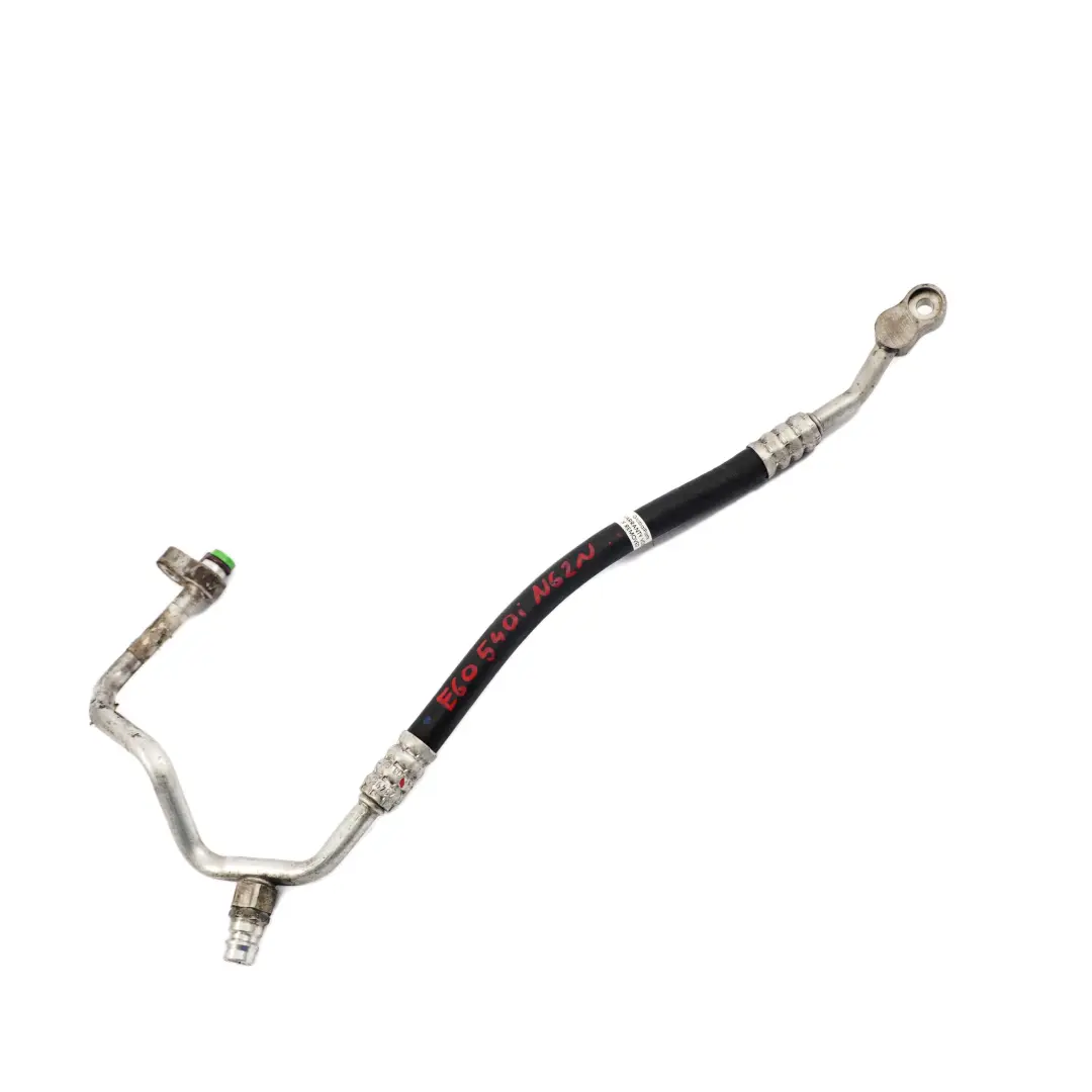 Compressor Condenser Hose BMW E60 E63 Petrol N62N A/C Coolant Line to with Part number 9181834 Compressor Condenser Hose BMW E60 E63 Petrol N62N A/C Coolant Line - SKU 9181834 - Part number 9181834