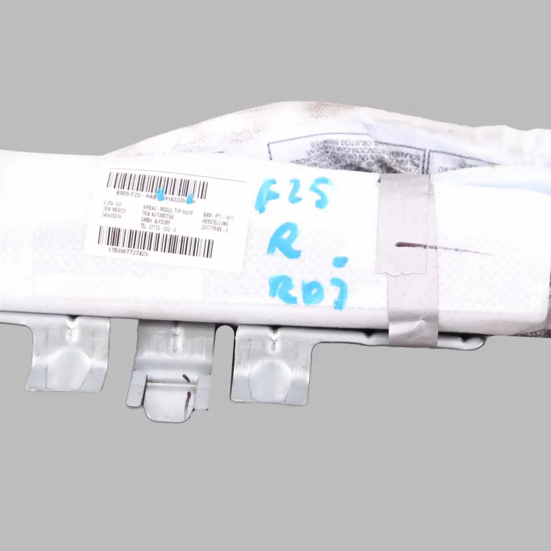 Kurtyna Air Bag Poduszka Powietrzna Prawo do BMW X3 F25 o numerze 9182226 BMW X3 F25 Kurtyna Air Bag Poduszka Powietrzna Prawo - SKU 9182226 - Numer Części 9182226