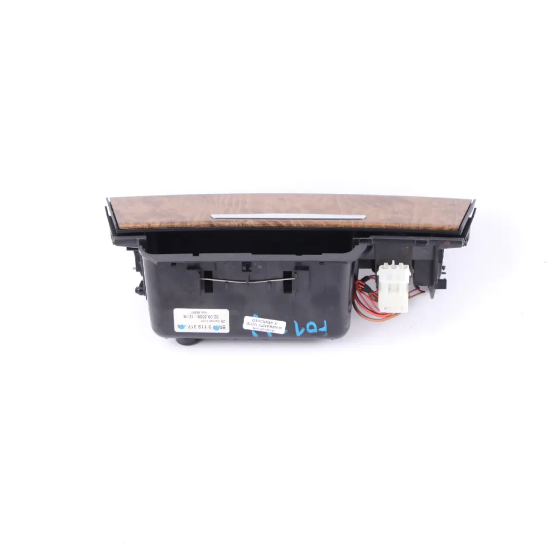  Centre Console Ashtray BMW F01 F02 F03 Ash Tray Storage Wood Walnut - SKU 9182502-1 - Part number 9182502