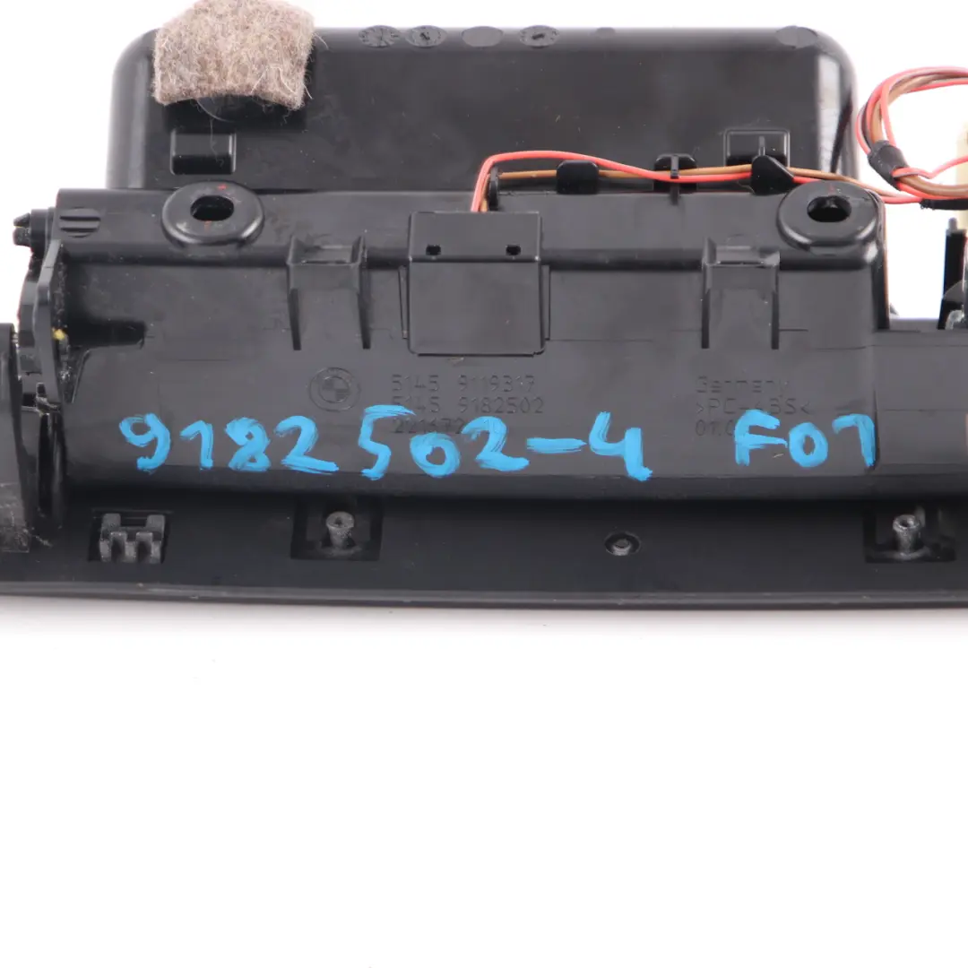 Centre Console Ashtray BMW F01 F02 F03 Ash Tray Storage Wood 9119317 to with Part number 9182502 Centre Console Ashtray BMW F01 F02 F03 Ash Tray Storage Wood 9119317 - SKU 9182502-4 - Part number 9182502