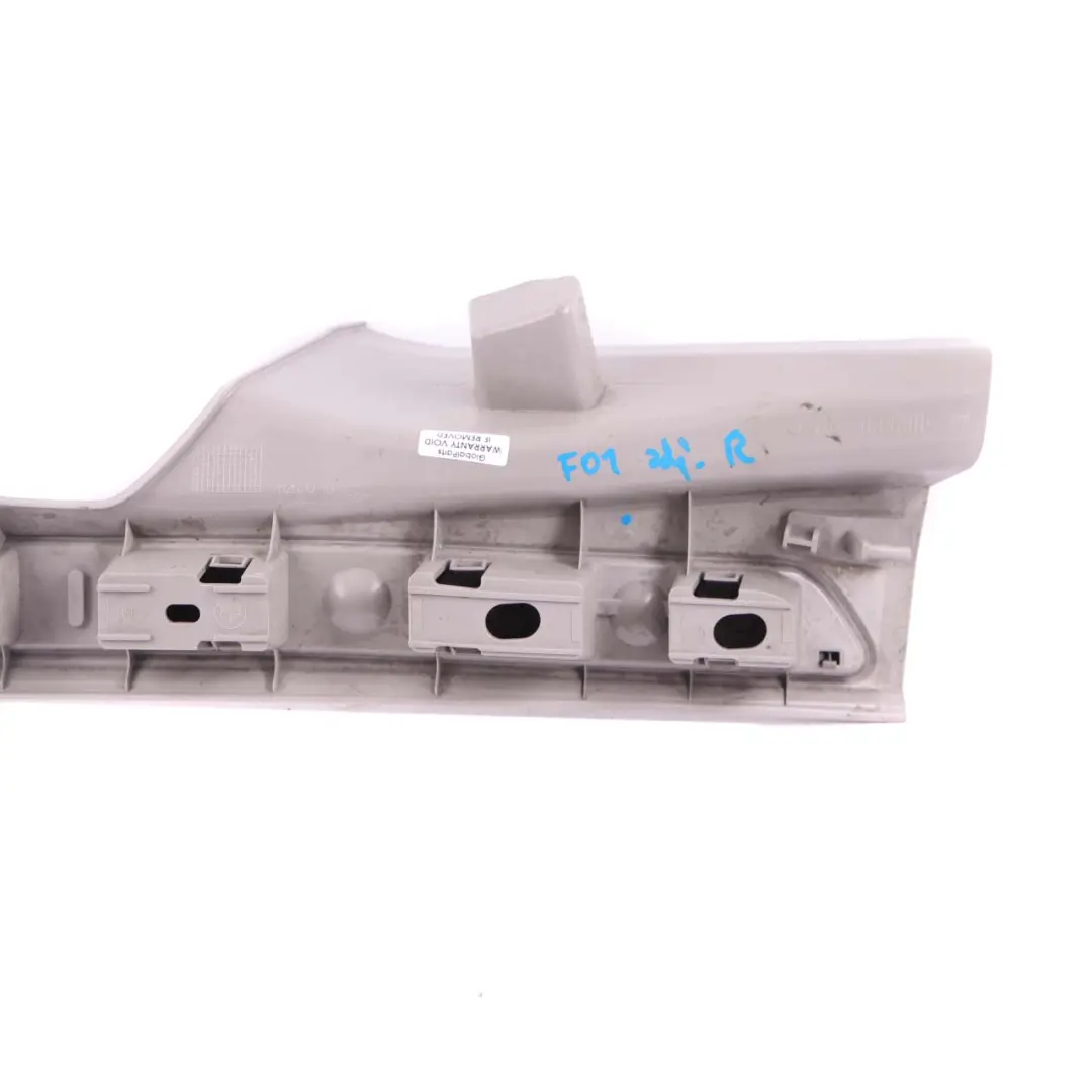 Strip Entrance Inner Rear Right O/S Everest Grey 9113024 to BMW F01 Cover with Part number 9182586 BMW F01 Cover Strip Entrance Inner Rear Right O/S Everest Grey 9113024 - SKU 9182586 - Part number 9182586