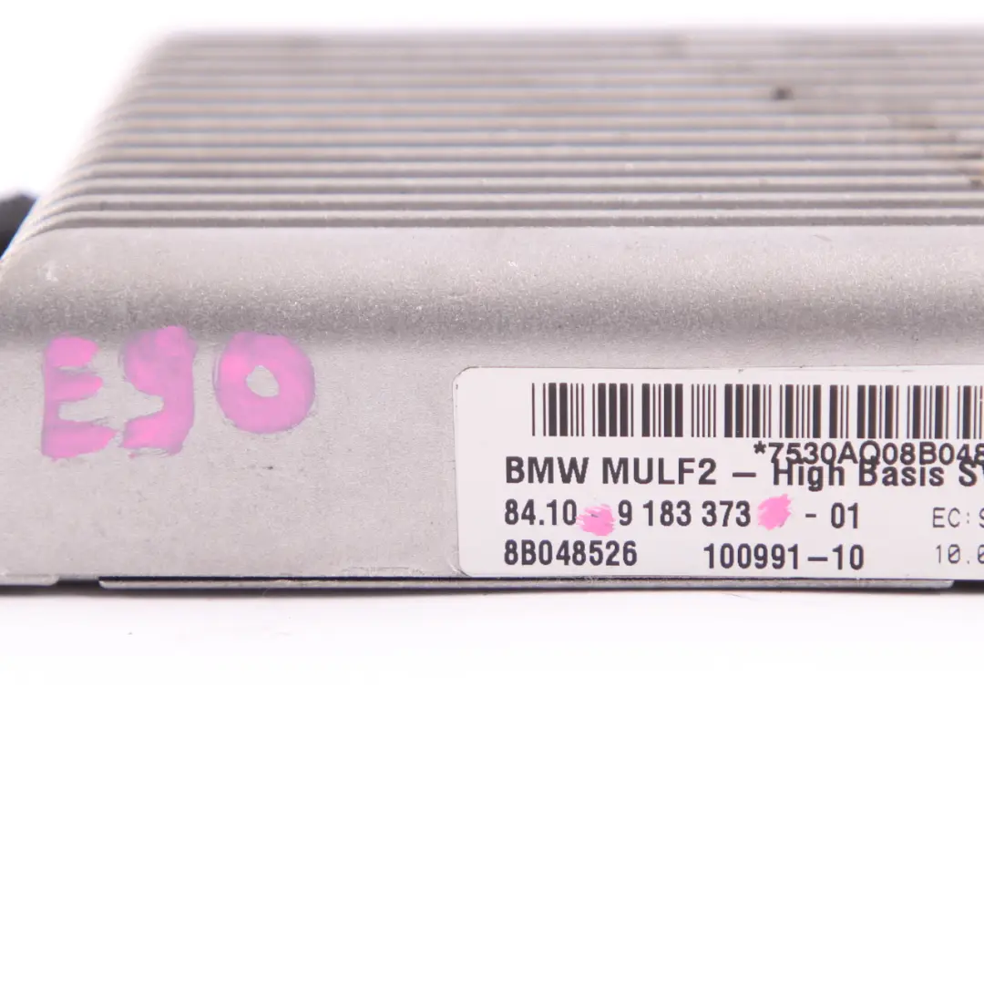 BMW E81 E87 E90 E91 Module Bluetooth Haut Harman Becker MULF2 - SKU 9183373 - Numéro de pièce 9183373