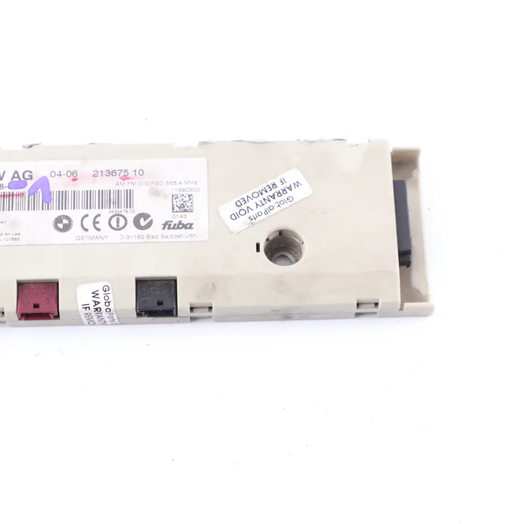 BMW 5 Reihe E61 LCI Antennenverstärker Diversity 868 MHZ 6985531 6934478 - SKU 9183564-1 - Teilenummer 9183564
