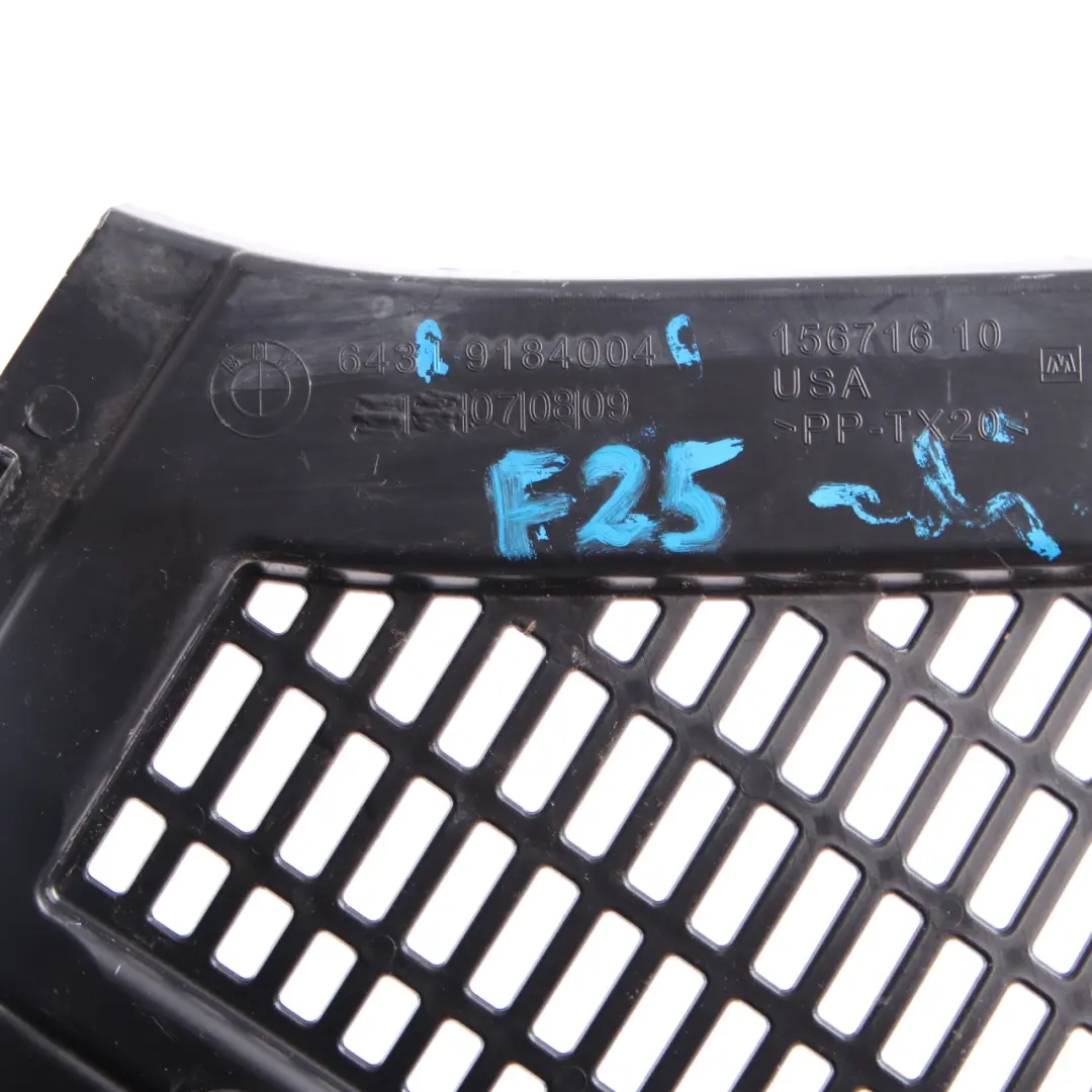 BMW X3 F25 X4 F26 Tapa Revestimiento Izquierda Microfiltro - SKU 9184004 - Número de pieza 9184004