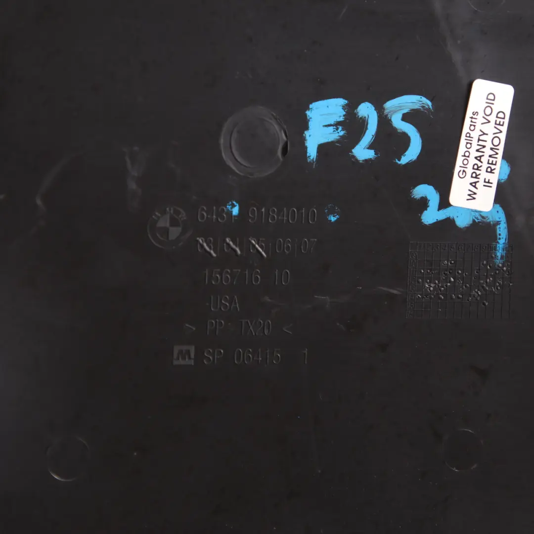 Osłona Pokrywa Filtra Kabinowego Mikrofiltra do BMW X3 F25 X4 F26 o numerze 9184010 BMW X3 F25 X4 F26 Osłona Pokrywa Filtra Kabinowego Mikrofiltra - SKU 9184010 - Numer Części 9184010