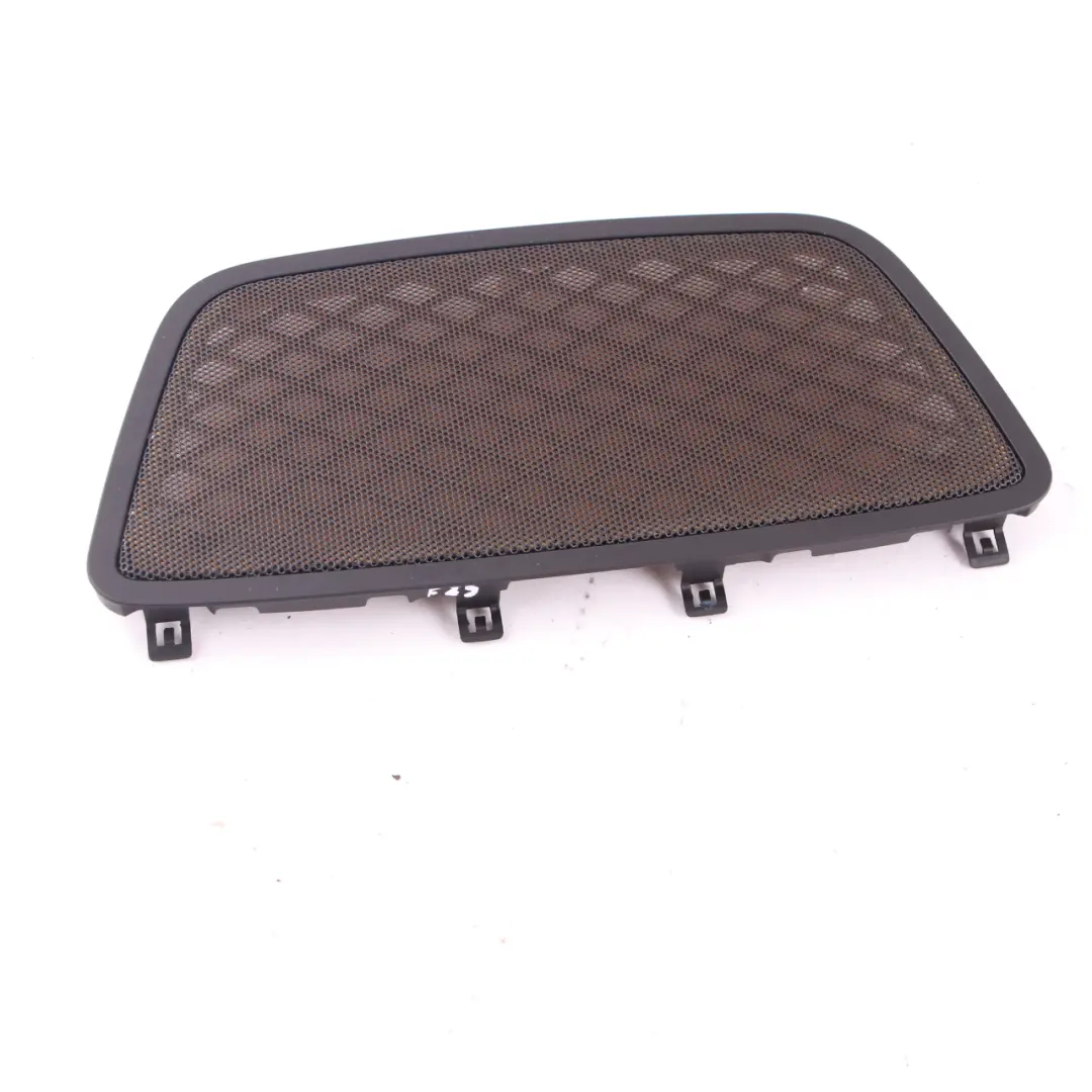 BMW X3 F25 X4 F26 Cache haut parleur central Tableau Garniture Noir - SKU 9184152 - Numéro de pièce 9184152