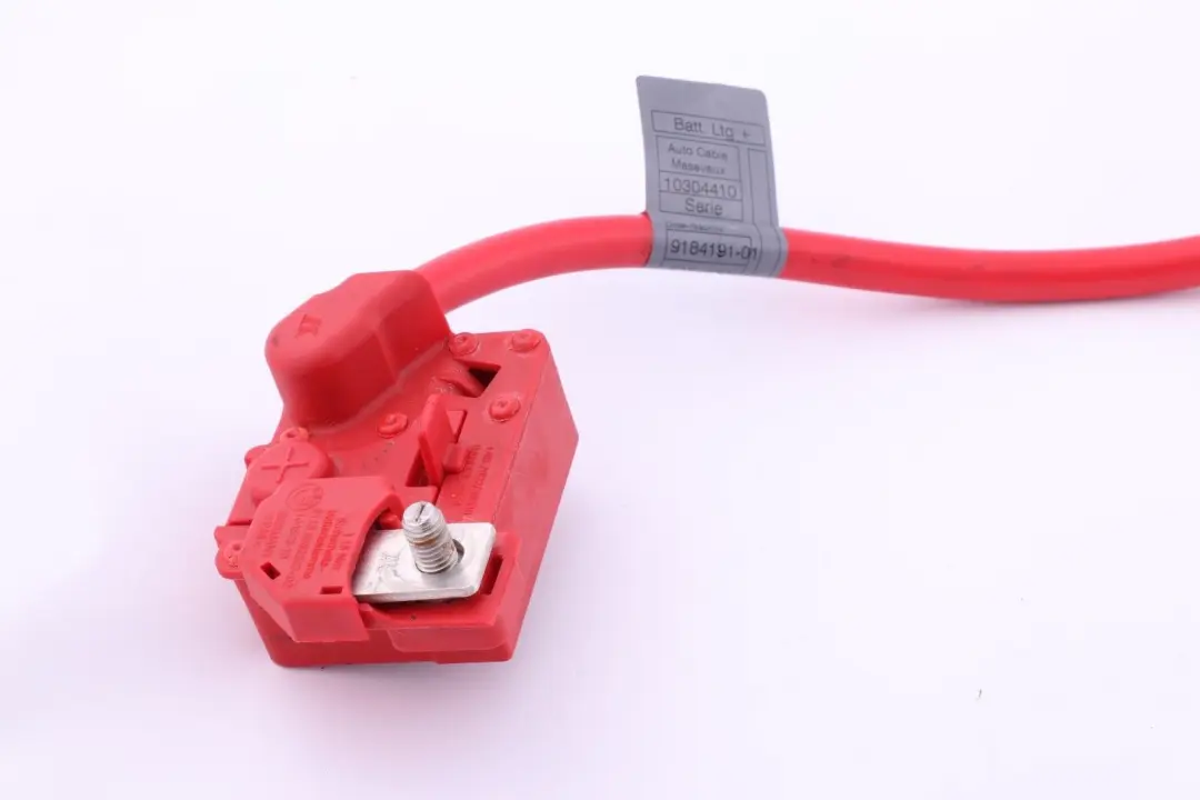 BMW X1 E82 E84 E88 E90 E91 E92 LCI Battery Cable Plus Pole - SKU 9184191 - Part number 9184191