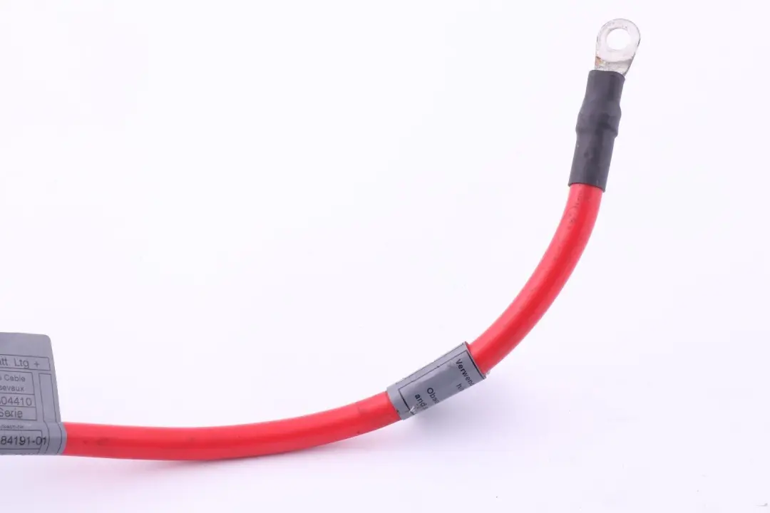 BMW X1 E82 E84 E88 E90 E91 E92 LCI Battery Cable Plus Pole - SKU 9184191 - Part number 9184191