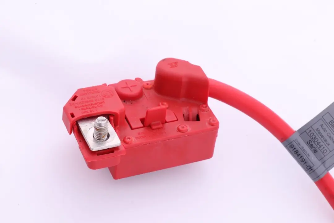 BMW X1 E82 E84 E88 E90 E91 E92 LCI Battery Cable Plus Pole - SKU 9184191 - Part number 9184191