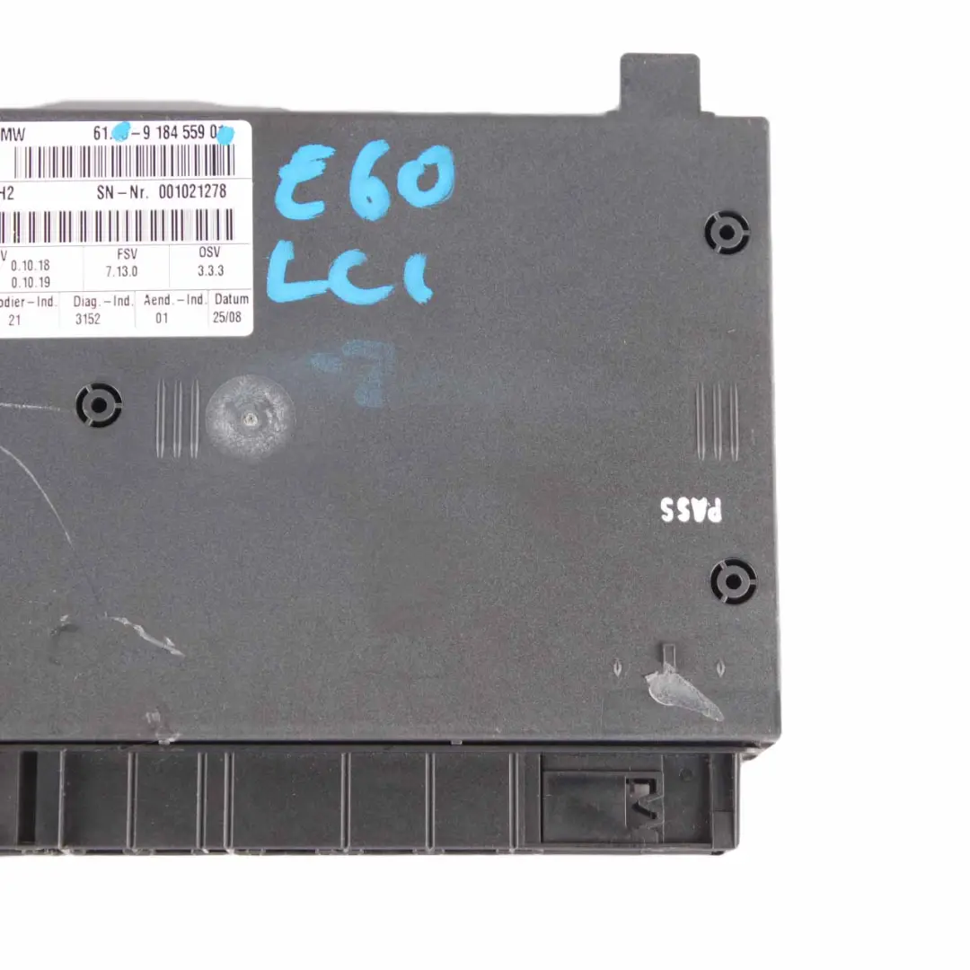 Seat Control Module BMW E60 X5 E70 ECU Seat Unit Controller - SKU 9184559 - Part number 9184559