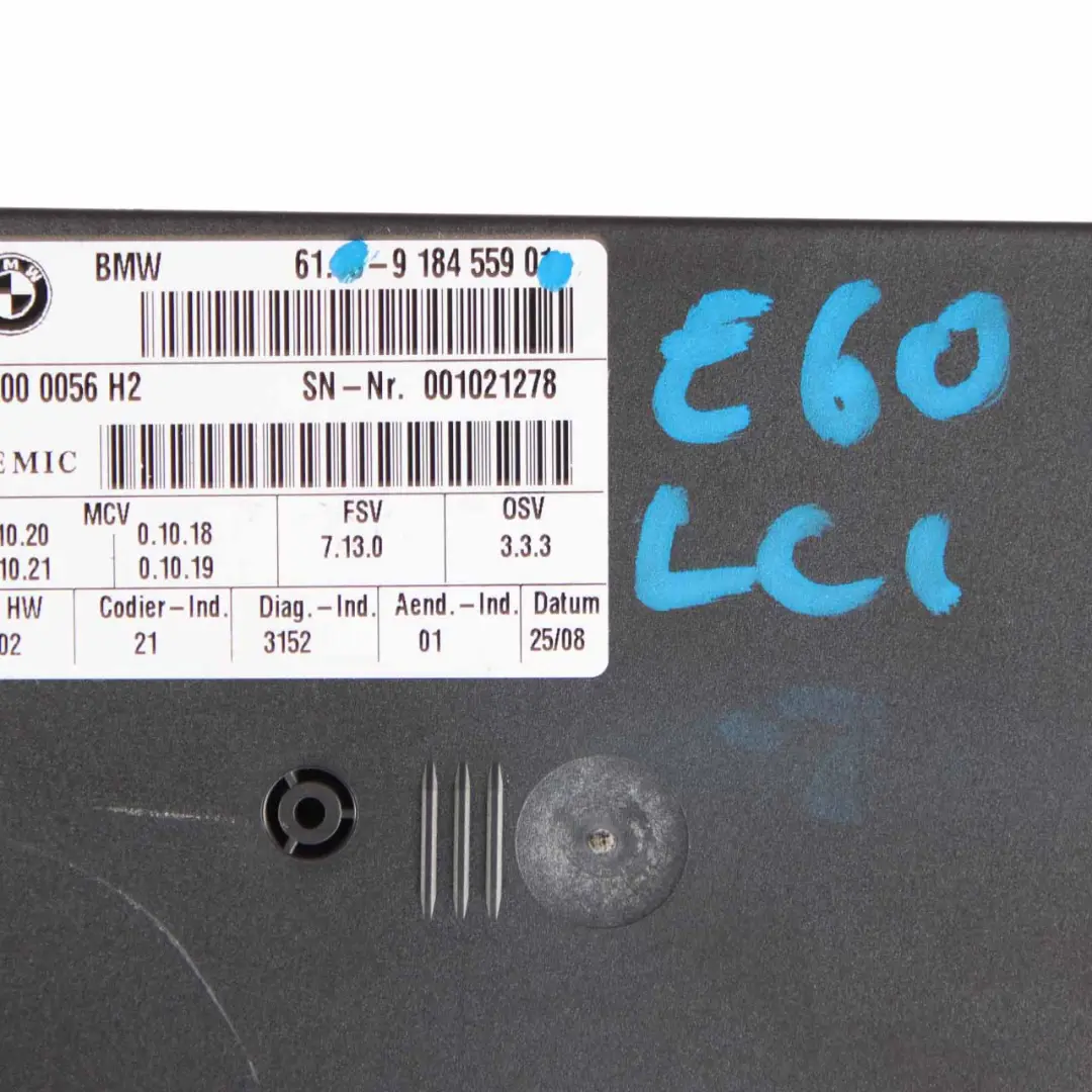  Sitzsteuerungs Modul BMW E60 X5 E70 ECU Sitzeinheit Controller - SKU 9184559 - Teilenummer 9184559