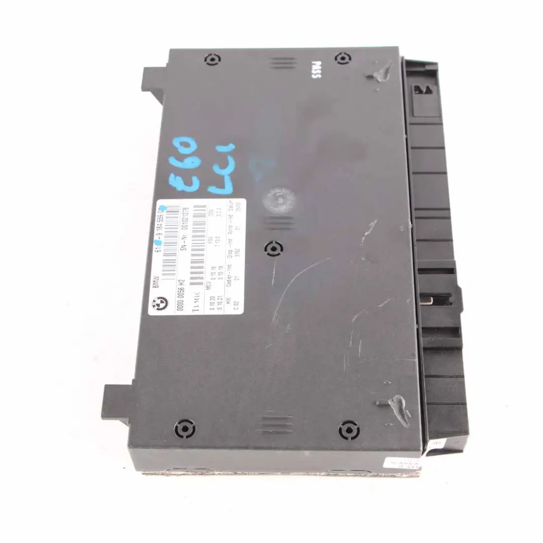  Module de contrôle de siège BMW E60 X5 E70 ECU Siège Unit Contrôleur - SKU 9184559 - Numéro de pièce 9184559