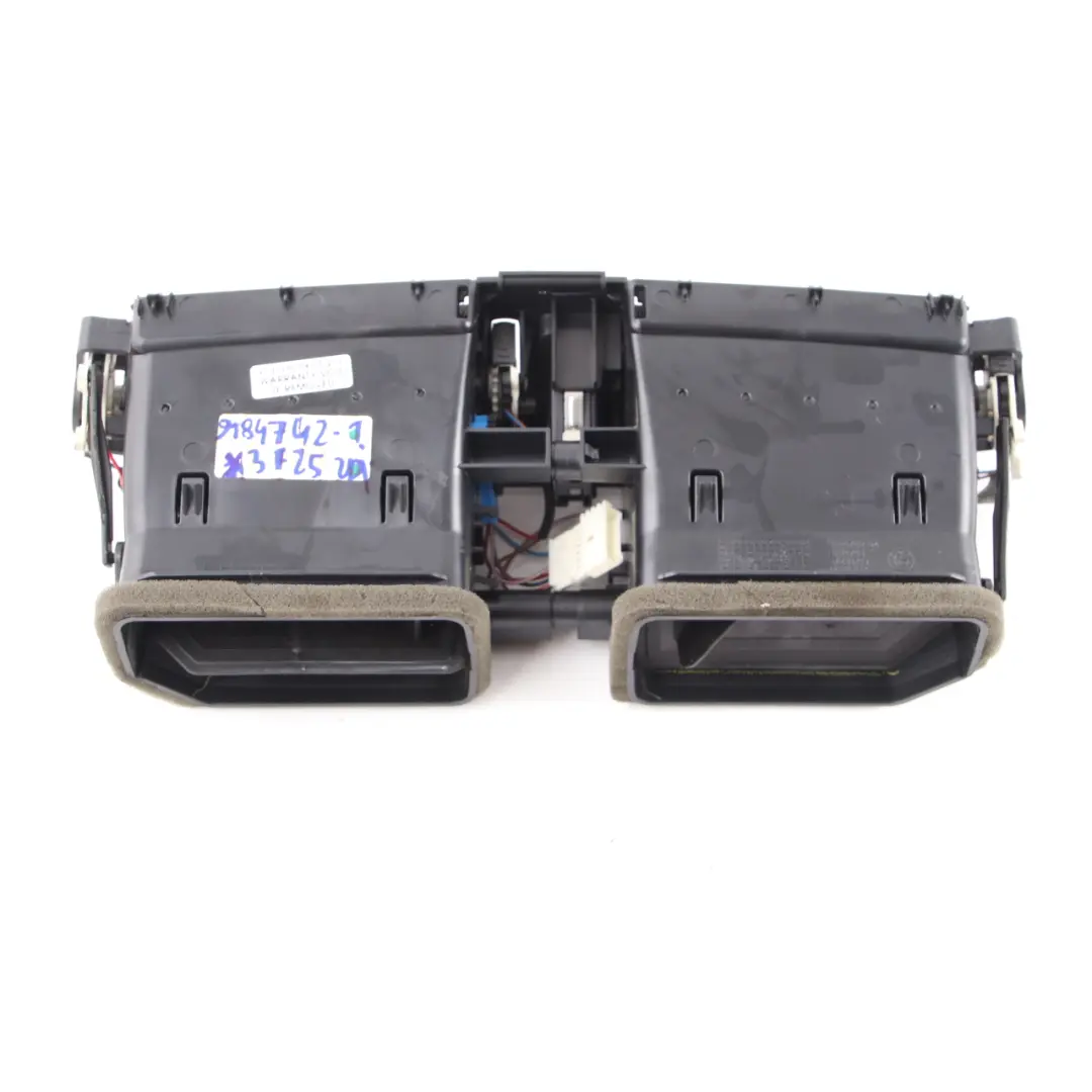 Dash Vent BMW F25 F26 Rejilla De Aire Fresco Centro Cromo - SKU 9184742-1 - Número de pieza 9184742