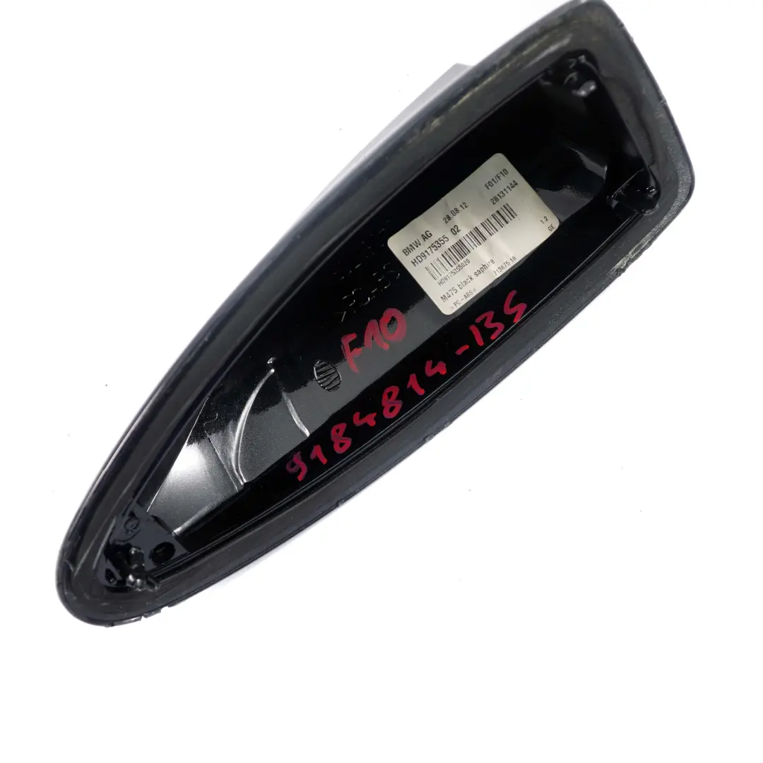 Rekin Płetwa Obudowa Anteny Black Sapphire do BMW F10 o numerze 9184814 BMW F10 Rekin Płetwa Obudowa Anteny Black Sapphire - SKU 9184814-BS - Numer Części 9184814