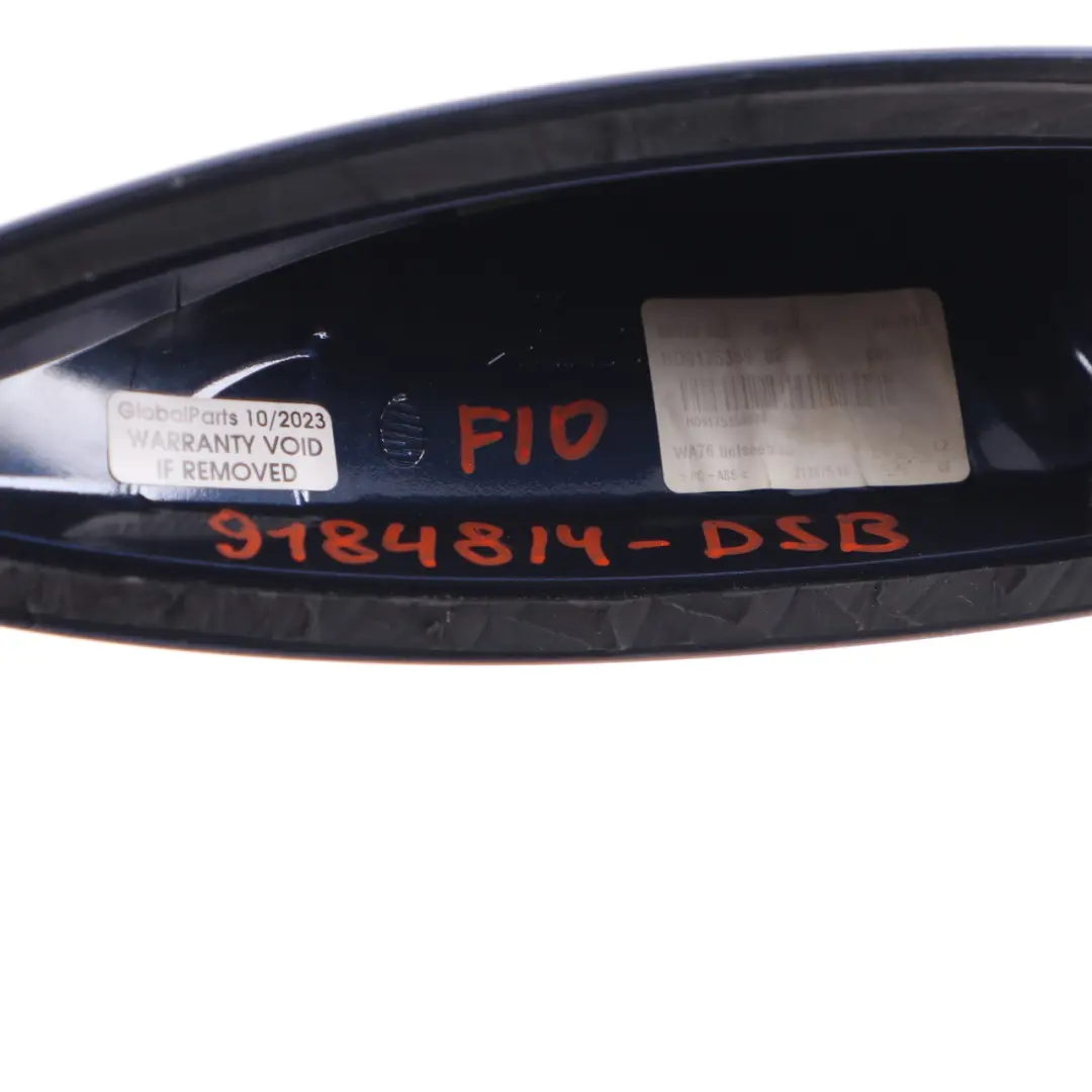 Płetwa Rekin Dachowy Antena Tiefseeblau Deep Sea Blue A76 do BMW F10 o numerze 9184814 BMW F10 Płetwa Rekin Dachowy Antena Tiefseeblau Deep Sea Blue A76 - SKU 9184814-DSB - Numer Części 9184814