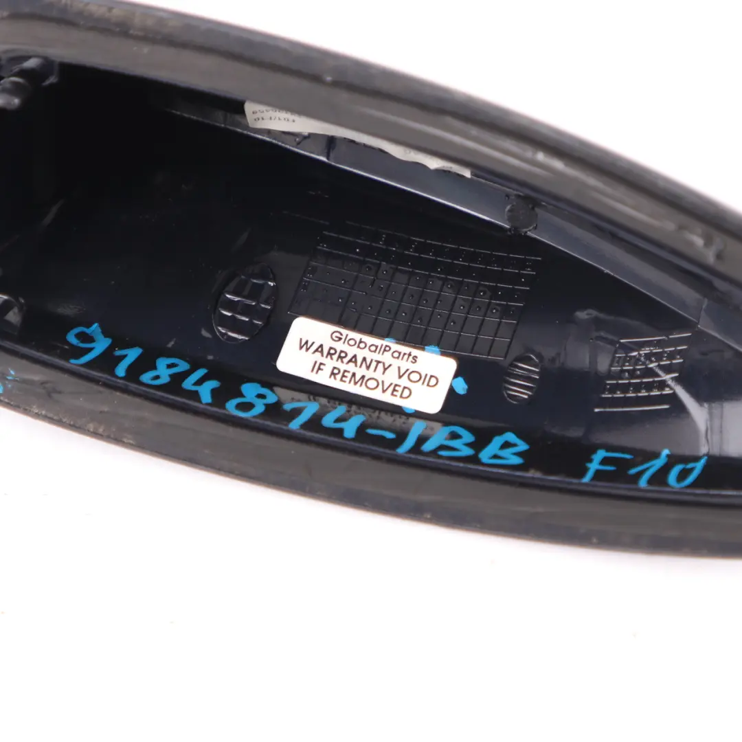 BMW F10 Shark Roof Antenna Aerial Housing Cover Empty Imperial Blau Blue A89 - SKU 9184814-IBB - Numéro de pièce 9184814