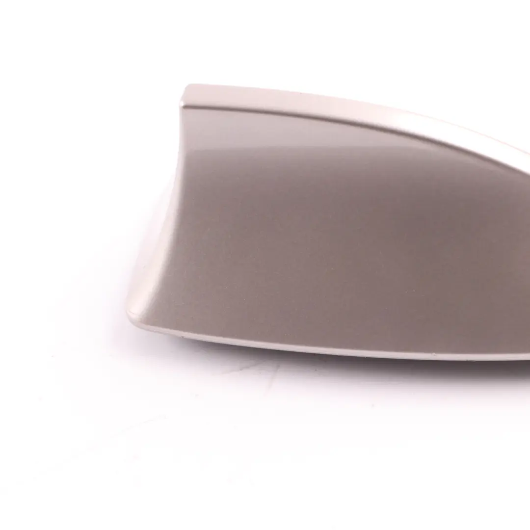 Shark Roof Antenna Aerial Housing Cover Lid Kaschmir Silver - A72 to BMW F10 with Part number 9184814 BMW F10 Shark Roof Antenna Aerial Housing Cover Lid Kaschmir Silver - A72 - SKU 9184814-KAS - Part number 9184814