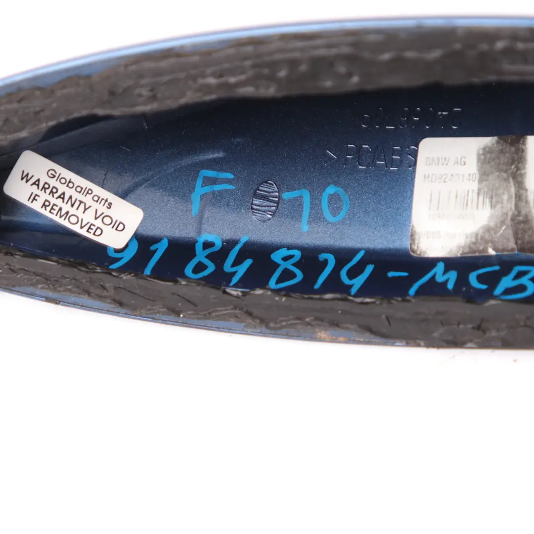 Cache D'Antenne De Toit Vide Shark Bleu Monte Carlo B05 pour BMW F10 F01 à propos du numéro de pièce 9184814 BMW F10 F01 Cache D'Antenne De Toit Vide Shark Bleu Monte Carlo B05 - SKU 9184814-MCB - Numéro de pièce 9184814