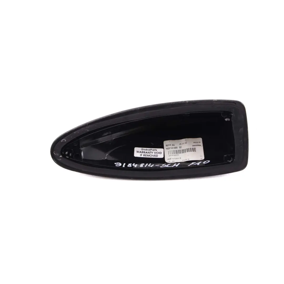 BMW F10 Shark Roof Antenna Aerial Cover Empty Schwarz 2 Black - SKU 9184814-SCH - Numéro de pièce 9184814