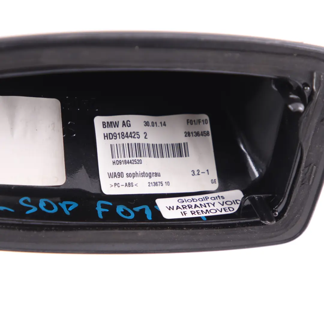  Shark Roof Antenna BMW F10 F01 1 Aerial Housing Cover Empty Sophisto Grey - SKU 9184814-SOP1 - Part number 9184814