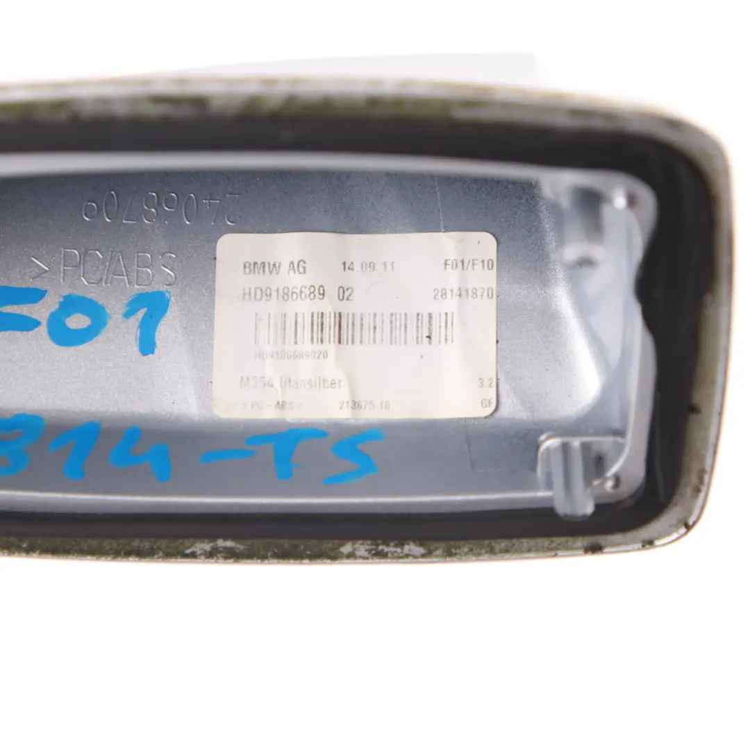 Shark Roof Antenna BMW F10 F01 Aerial Housing Cover Empty Titan Silver - 354 to with Part number 9184814 Shark Roof Antenna BMW F10 F01 Aerial Housing Cover Empty Titan Silver - 354 - SKU 9184814-TS - Part number 9184814