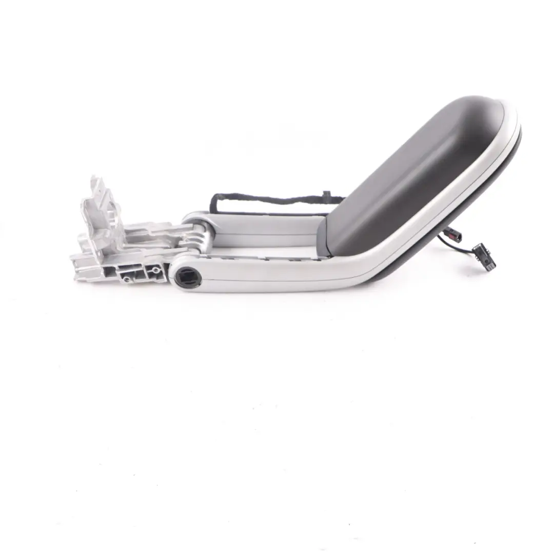 Mini R55 R56 R57 LCI Centre Console Arm Rest Armrest Black Silver Frame 6954274 - SKU 9185114-7 - Part number 9185114