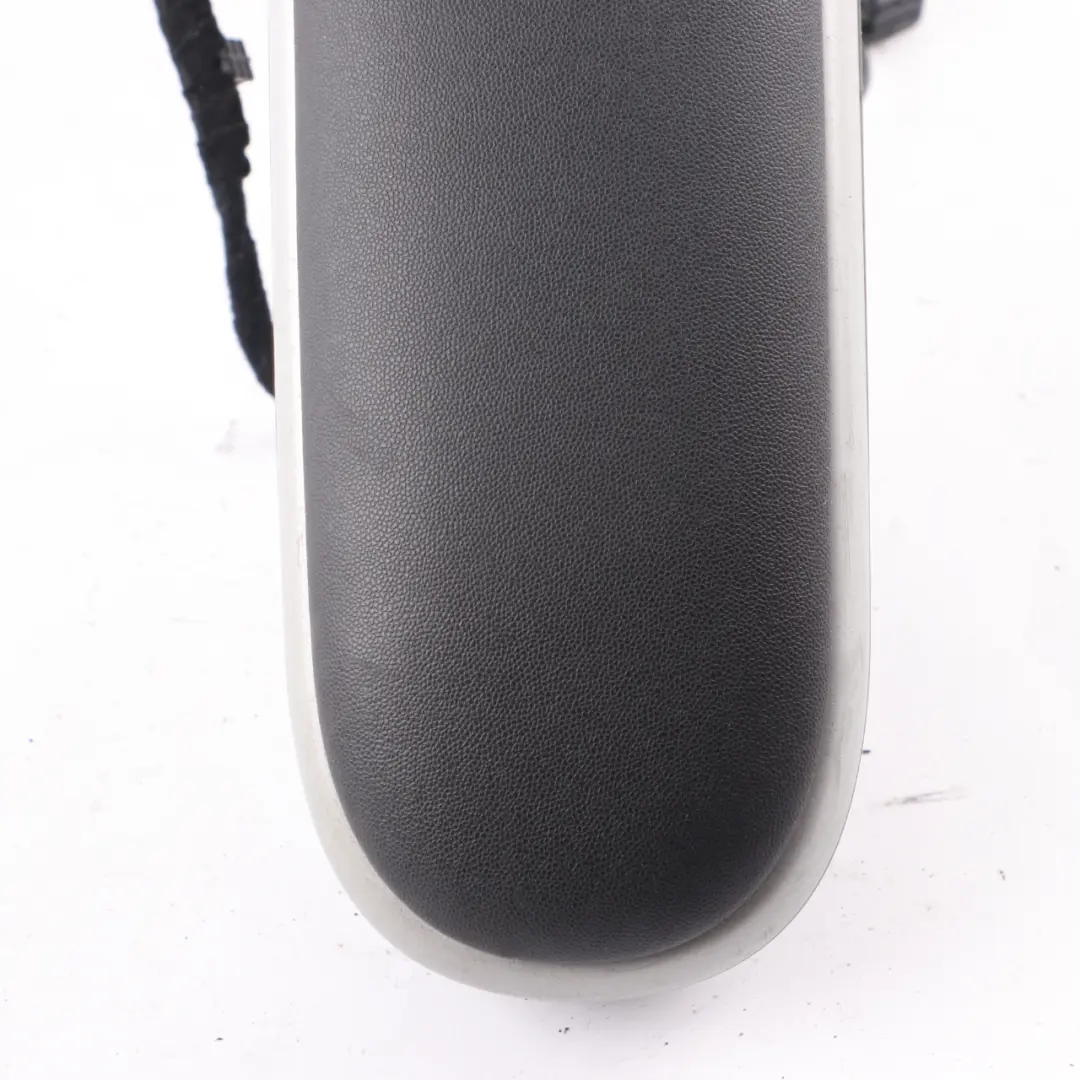 Mini R55 R56 R57 LCI Centre Console Arm Rest Armrest Black Silver Frame 6954274 - SKU 9185114-7 - Part number 9185114