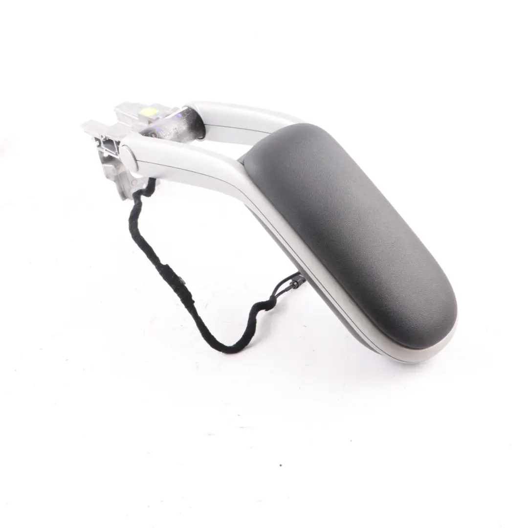Centre Console Arm Rest Armrest Black Silver Frame 6954274 to Mini R55 R56 R57 LCI with Part number 9185114 Mini R55 R56 R57 LCI Centre Console Arm Rest Armrest Black Silver Frame 6954274 - SKU 9185114-7 - Part number 9185114