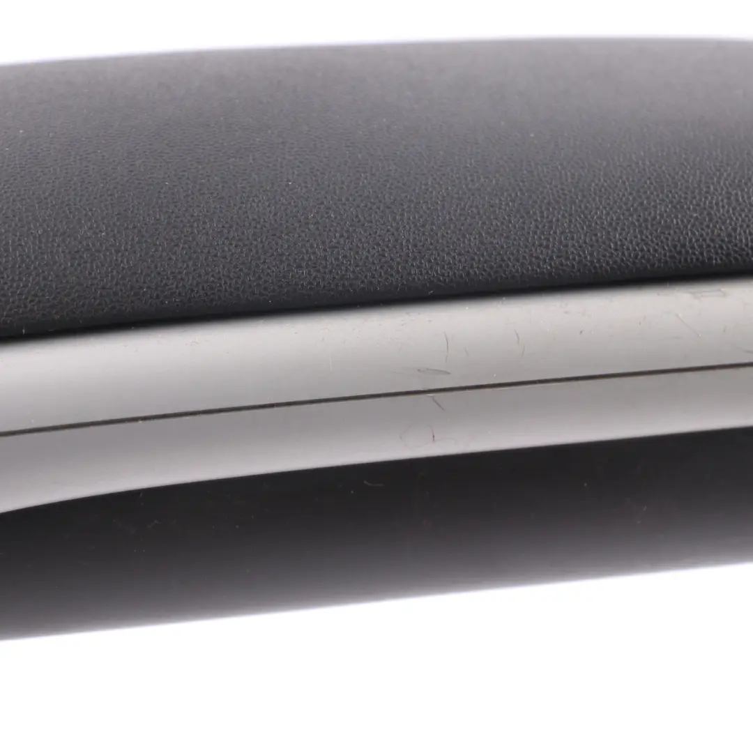 Mini R55 R56 R57 LCI Centre Console Arm Rest Armrest Black Silver Frame 6954274 - SKU 9185114-7 - Part number 9185114