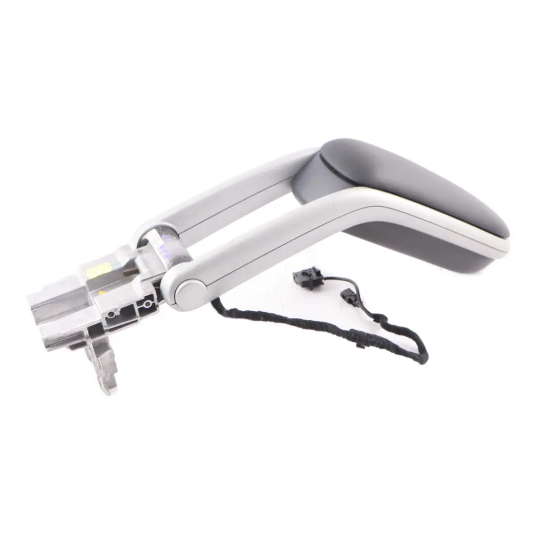 Centre Console Arm Rest Armrest Black Silver Frame 6954274 to Mini R55 R56 R57 LCI with Part number 9185114 Mini R55 R56 R57 LCI Centre Console Arm Rest Armrest Black Silver Frame 6954274 - SKU 9185114-7 - Part number 9185114