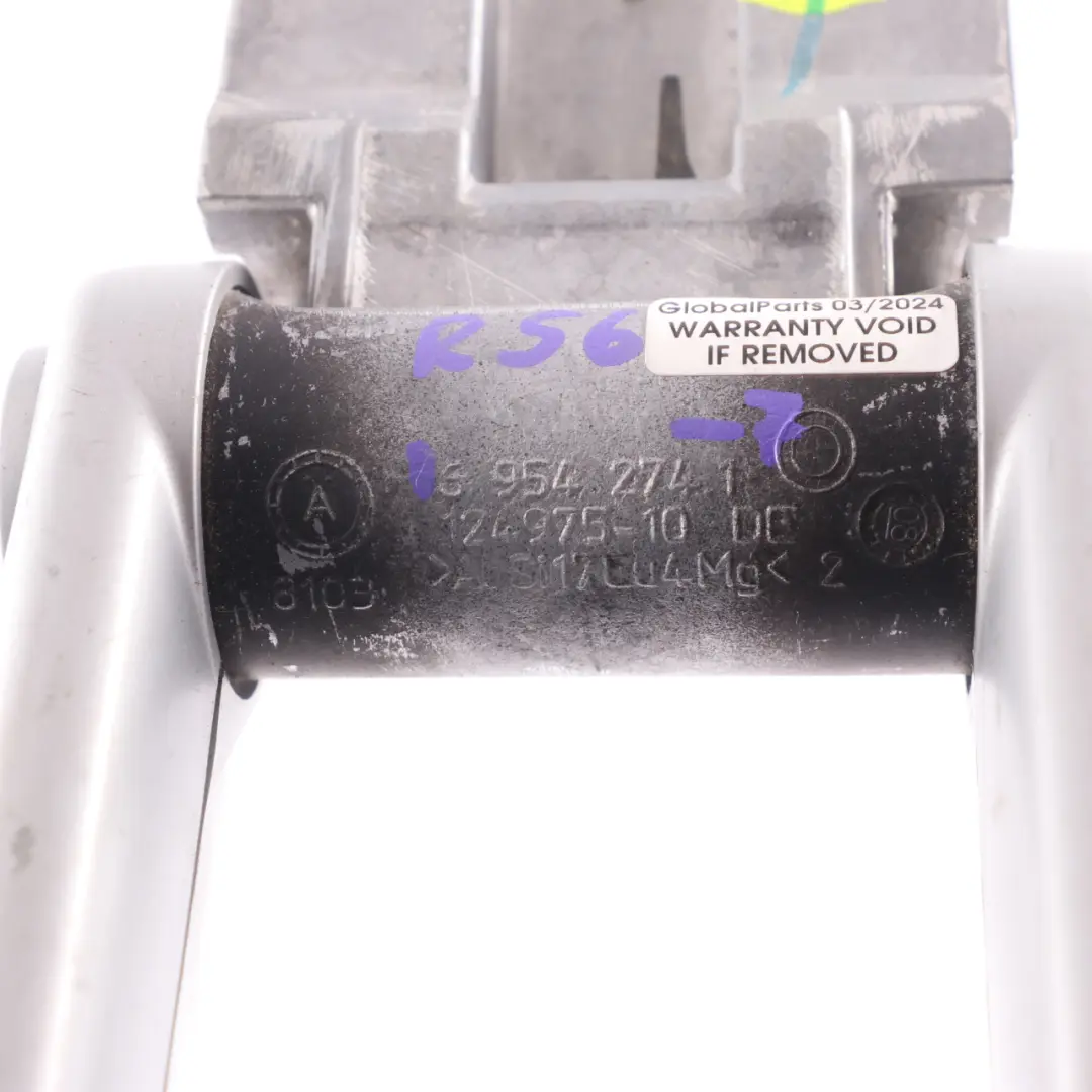 Centre Console Arm Rest Armrest Black Silver Frame 6954274 to Mini R55 R56 R57 LCI with Part number 9185114 Mini R55 R56 R57 LCI Centre Console Arm Rest Armrest Black Silver Frame 6954274 - SKU 9185114-7 - Part number 9185114