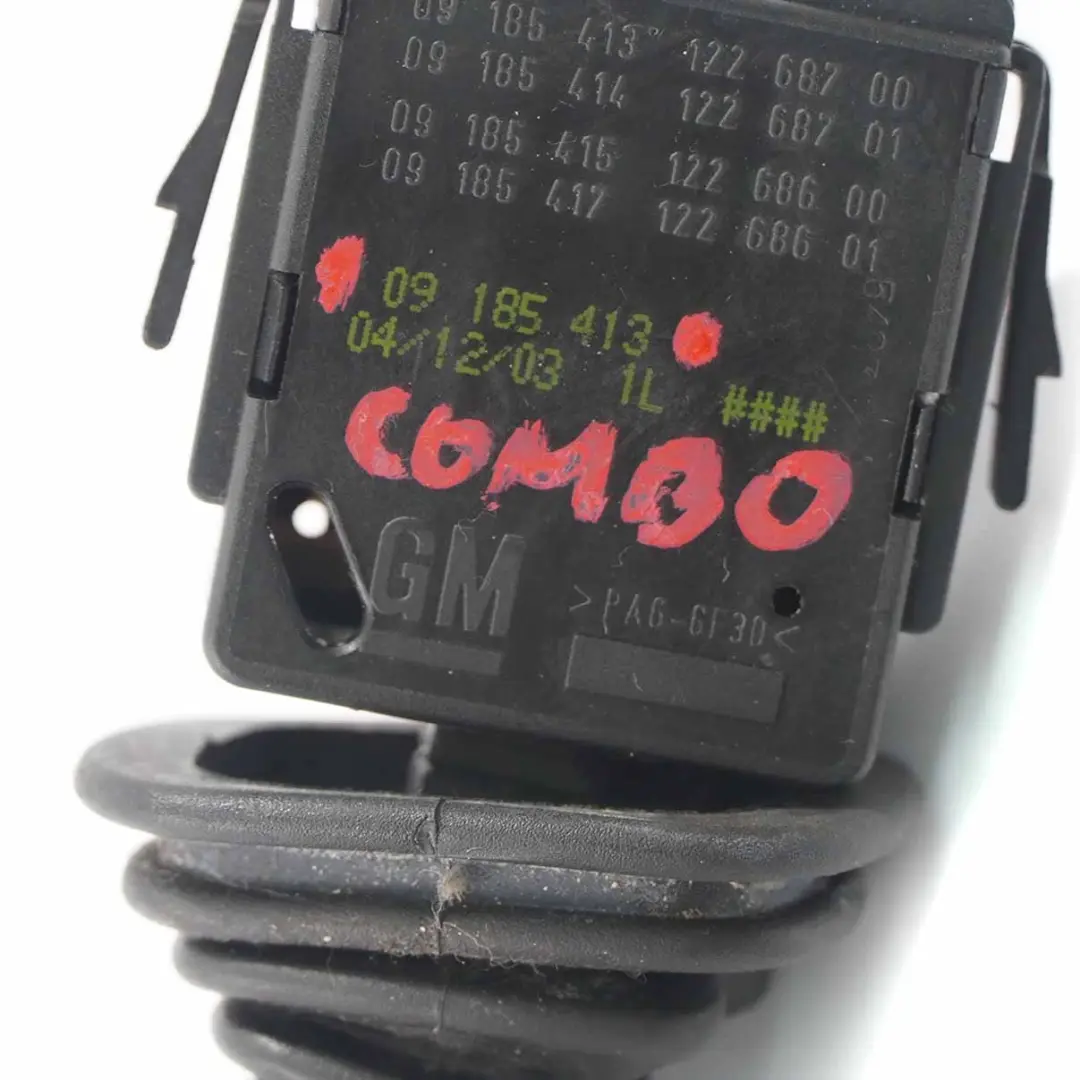 Indicatore direzione Stalk Interruttore colonna 0 per Opel Corsa C Combo con numero di parte 09185413 Opel Corsa C Combo Indicatore direzione Stalk Interruttore colonna 0 - SKU 9185413 - Numero di parte 09185413