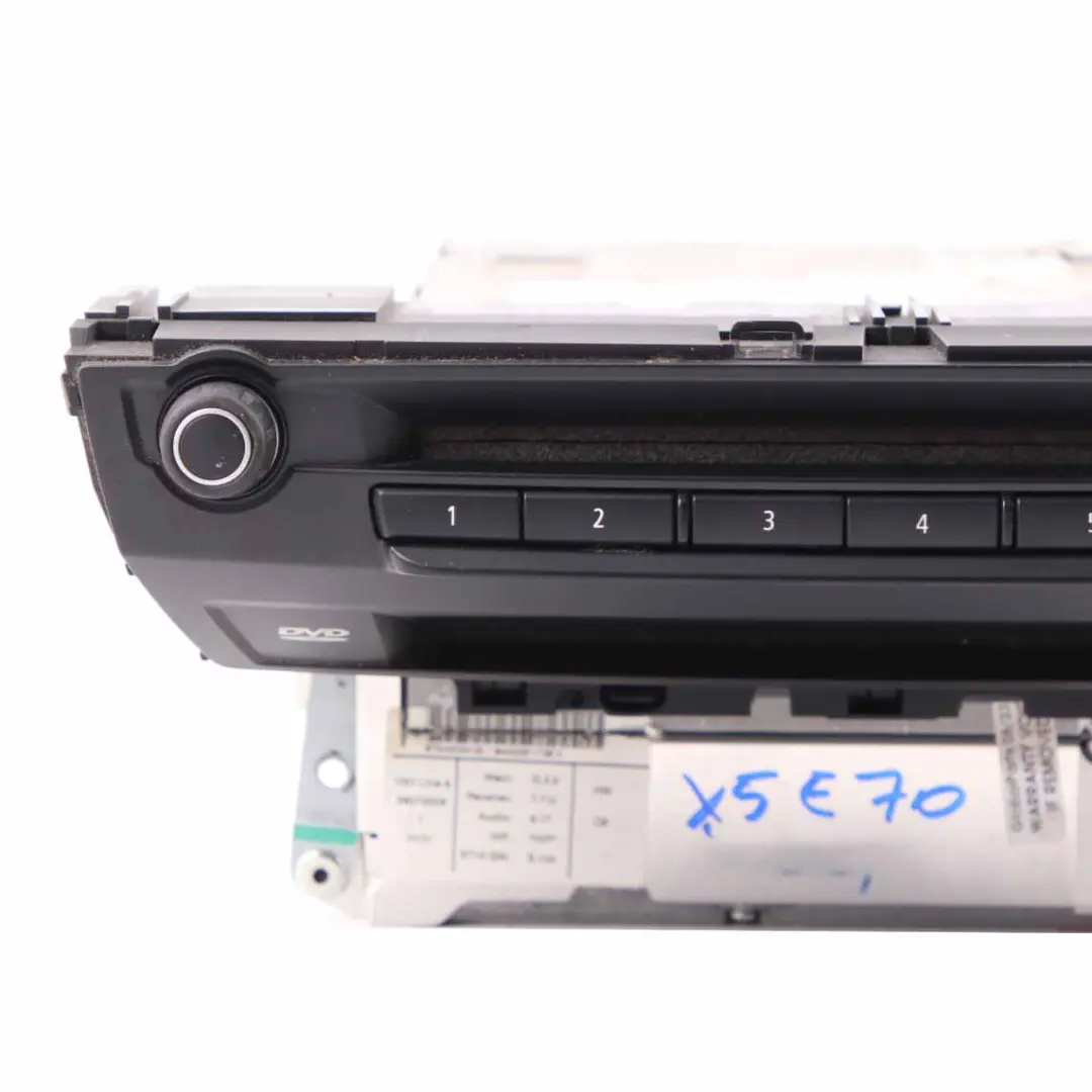 BMW X5 Series E70 CCC Professional Radio CD Player Navigation Unit - SKU 9185542-1 - Part number 9185542