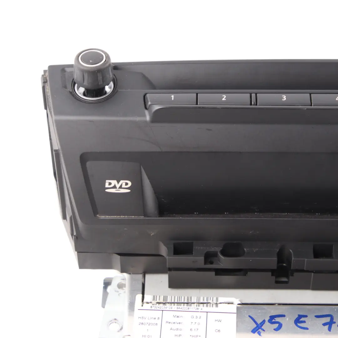 BMW X5 Series E70 CCC Professional Radio CD Player Navigation Unit - SKU 9185542-1 - Part number 9185542