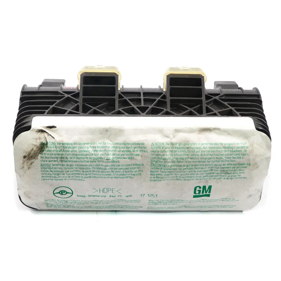 Airbag Lato passeggero cruscotto anteriore Air Bag per Opel Astra G Zafira A con numero di parte 9185831 Opel Astra G Zafira A Airbag Lato passeggero cruscotto anteriore Air Bag - SKU 9185831 - Numero di parte 9185831