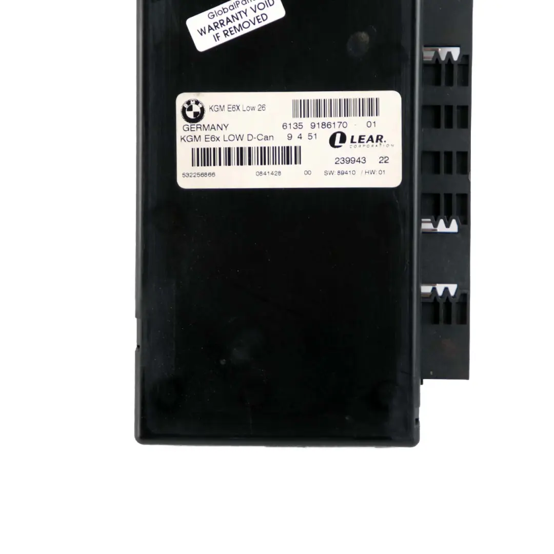 BMW 5 6 Series E60 E61 LCI E63 E64 Body Gateway Module ECU Control Unit - SKU 9186170 - Part number 9221110