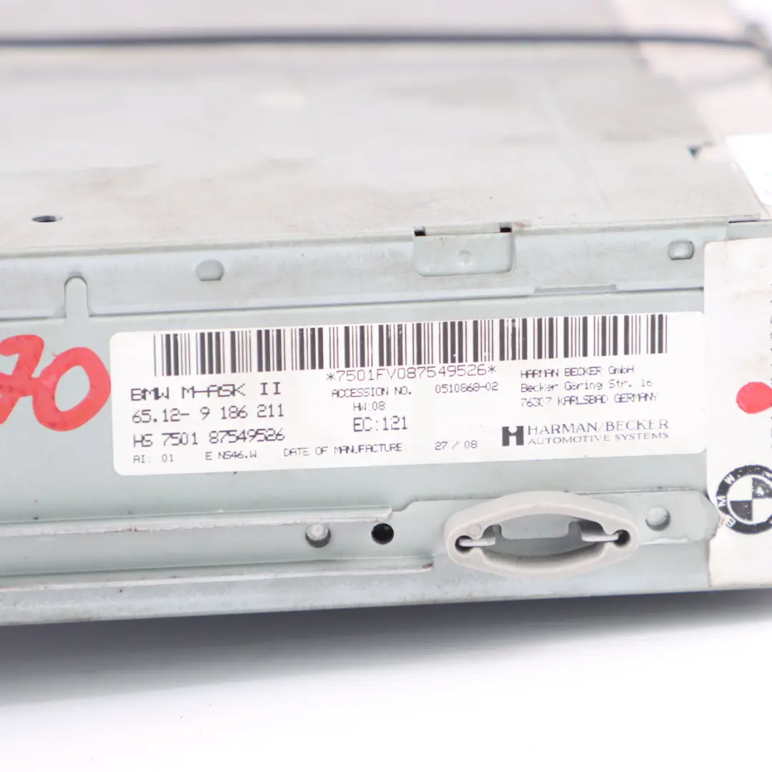 Audio Radio professionale Lettore CD principale navigazione per BMW X5 E70 M con numero di parte 9186211 BMW X5 E70 M Audio Radio professionale Lettore CD principale navigazione - SKU 9186211 - Numero di parte 9186211