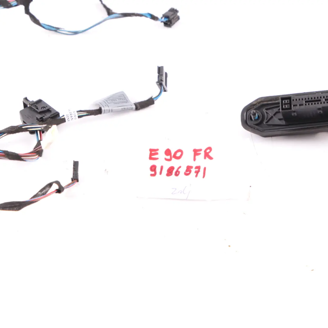 Cablaggio Porta Anteriore Lato Guidatore per BMW E90 LCI con numero di parte 9186571 BMW E90 LCI Cablaggio Porta Anteriore Lato Guidatore - SKU 9186571 - Numero di parte 9186571
