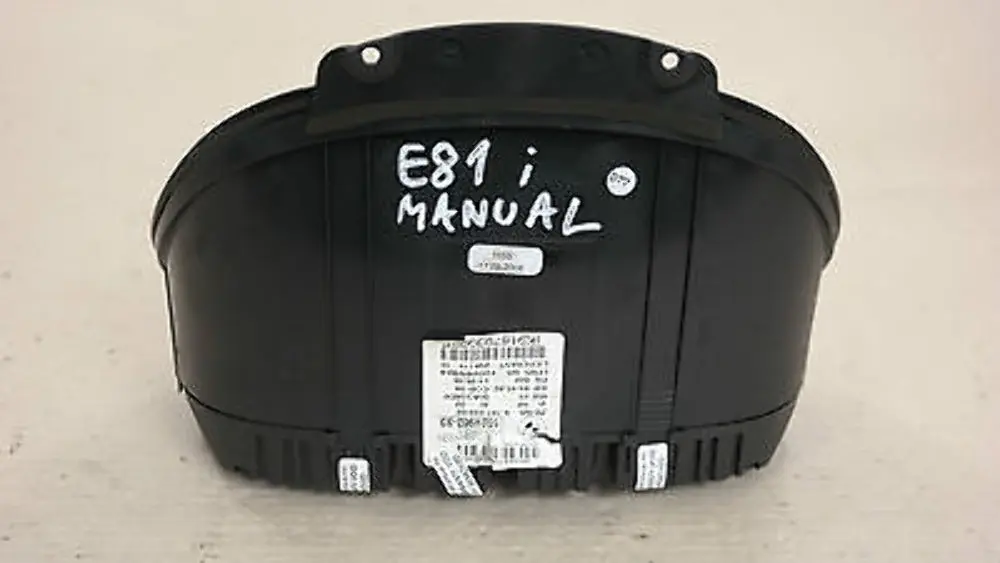 BMW 1 Series E81 E87 E87N E88 Instrument Cluster Speedo Clocks Petrol - SKU 9187039 - Part number 62109187039