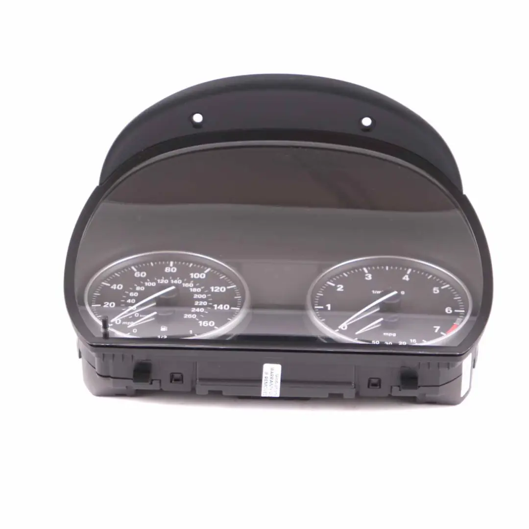 Instrument Cluster BMW E90 E91 E92 Petrol Speedo Clocks MPH Manual to with Part number 9187053 Instrument Cluster BMW E90 E91 E92 Petrol Speedo Clocks MPH Manual - SKU 9187053-2 - Part number 9187053