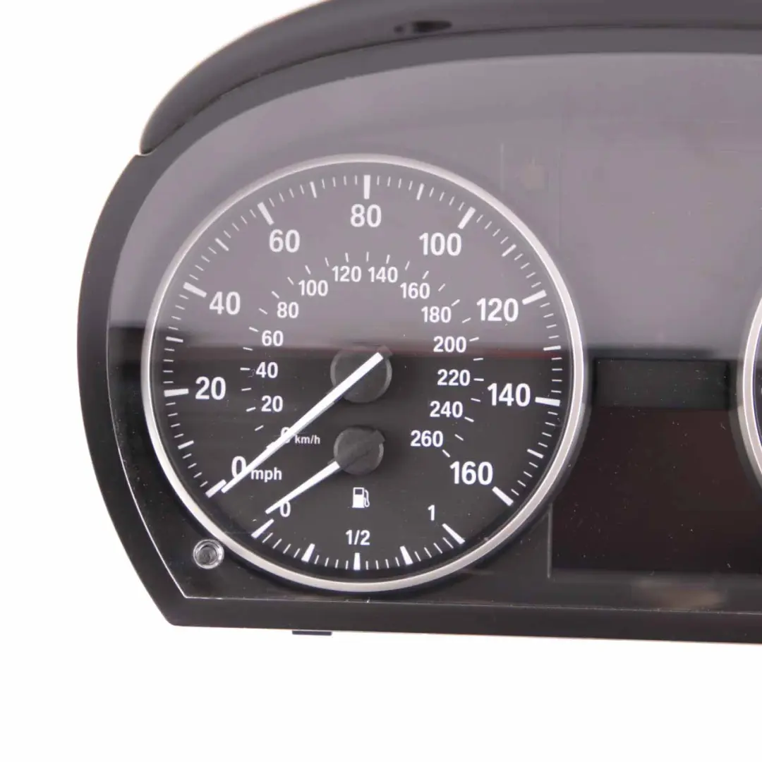 Instrument Cluster BMW E90 E91 E92 Petrol Speedo Clocks MPH Manual to with Part number 9187053 Instrument Cluster BMW E90 E91 E92 Petrol Speedo Clocks MPH Manual - SKU 9187053-2 - Part number 9187053