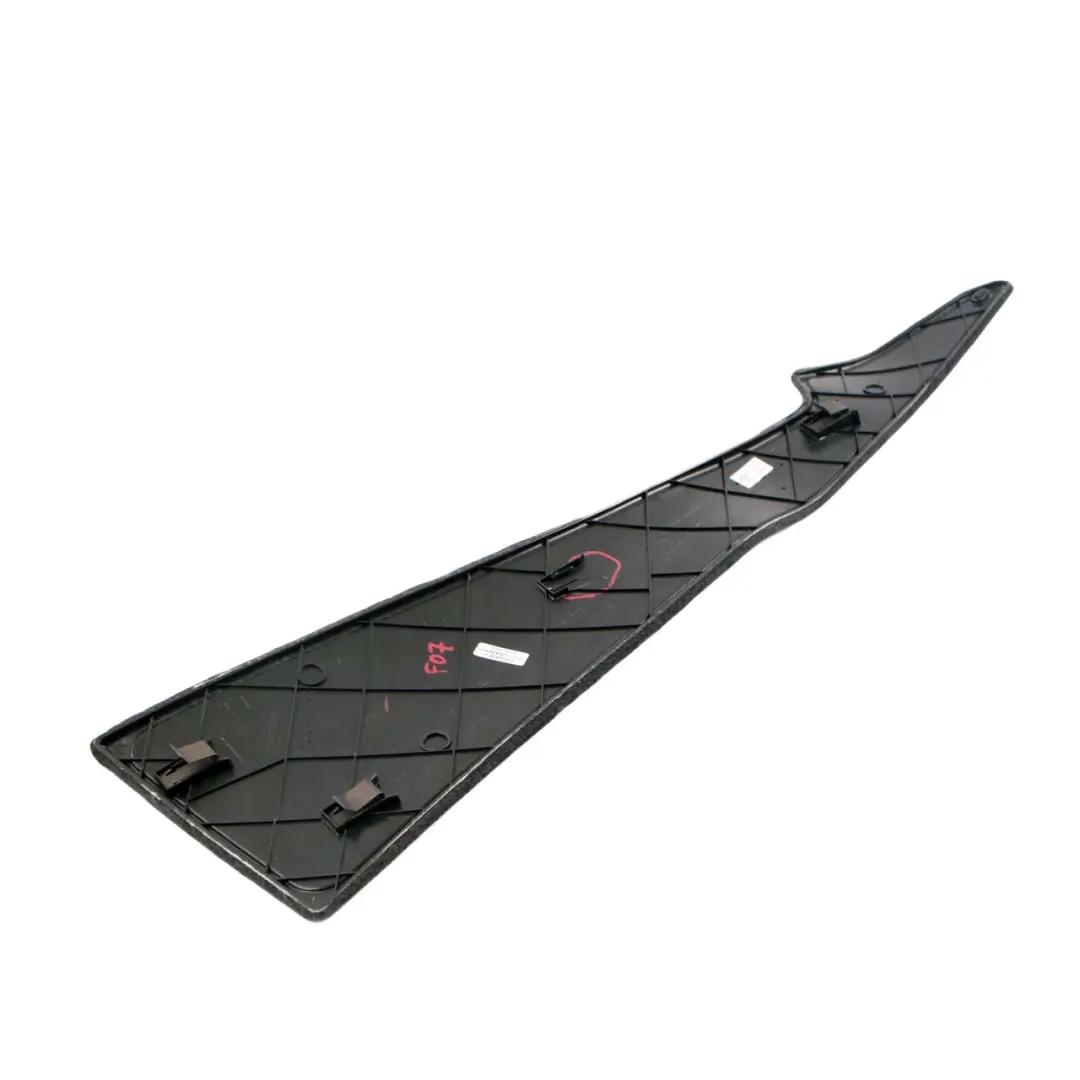 BMW 5 F07 GT Front Left N/S Centre Console Trim Panel Cover Black - SKU 9187509 - Part number 9187509